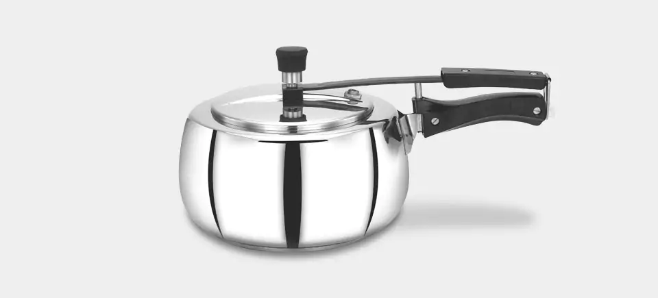 Contour Inner Lid Pressure Cooker stainless steel