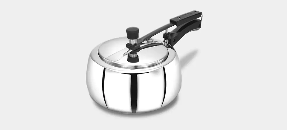 Contour Inner Lid Pressure Cooker stainless steel