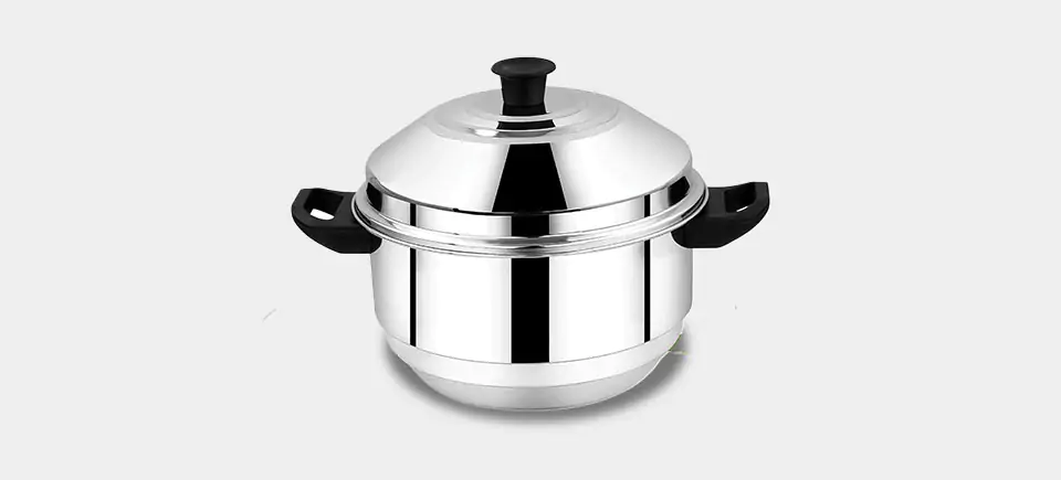Excello Idly Cooker stainless steel