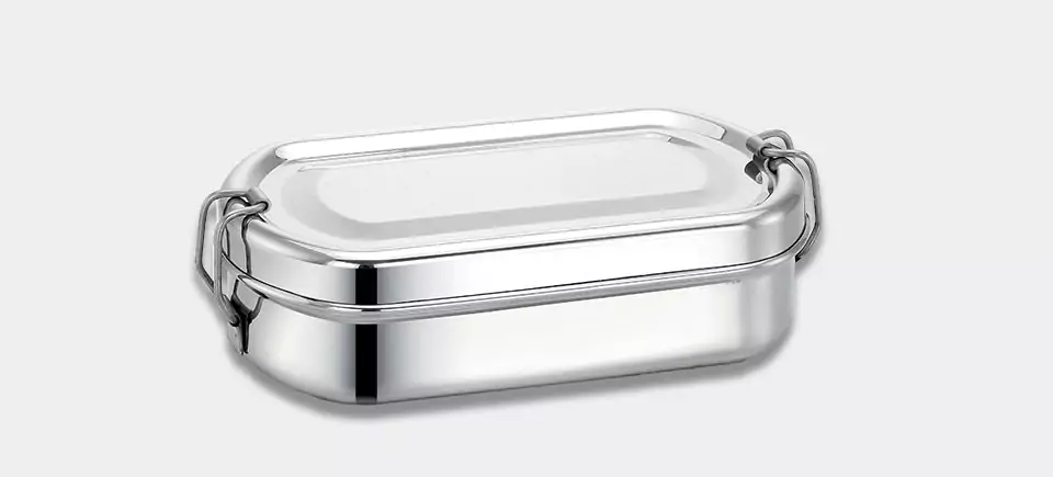 Poly SS Medium Lunch Box stainless steel