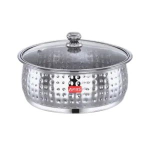 Avias indus stainless steel casserole cookware/ cookpot